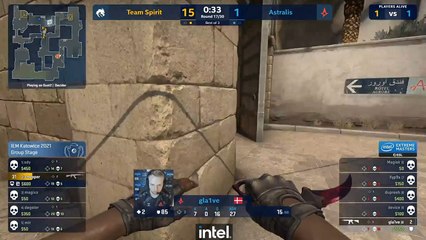 CSGO: Astralis sufre la derrota más dura de su historia, y casi se queda en blanco ante Spirit