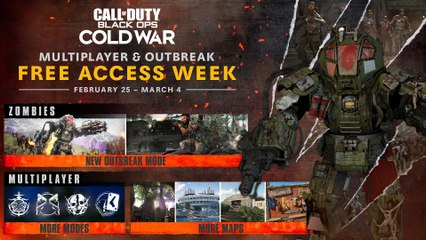 下载视频: Black Ops Cold War estará gratis desde el 25 de febrero en su multijugador y sus nuevos zombis