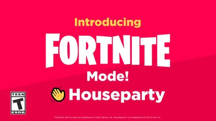 Play Fortnite during a video call with Houseparty and win an exclusive weapon wrap