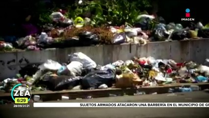 Acapulco, en crisis sanitaria por acumulación de basura
