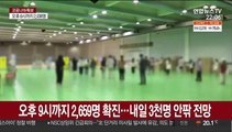 오후 9시까지 2,659명 확진…내일 3천명 안팎 전망