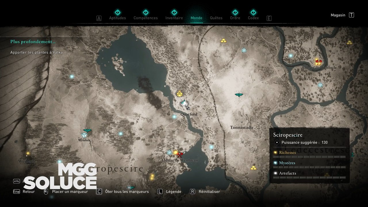 Assassin’s Creed Valhalla Sciropescire Artifact locations