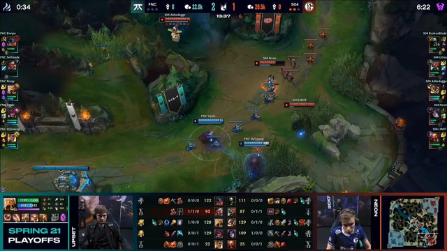 LoL: La terrible jugada de Fnatic que los condenó a la peor temporada de su historia