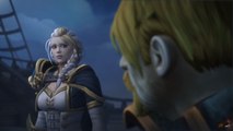 WoW BFA : Retrouvailles de Jaina et Derek Portvaillant, cinématique