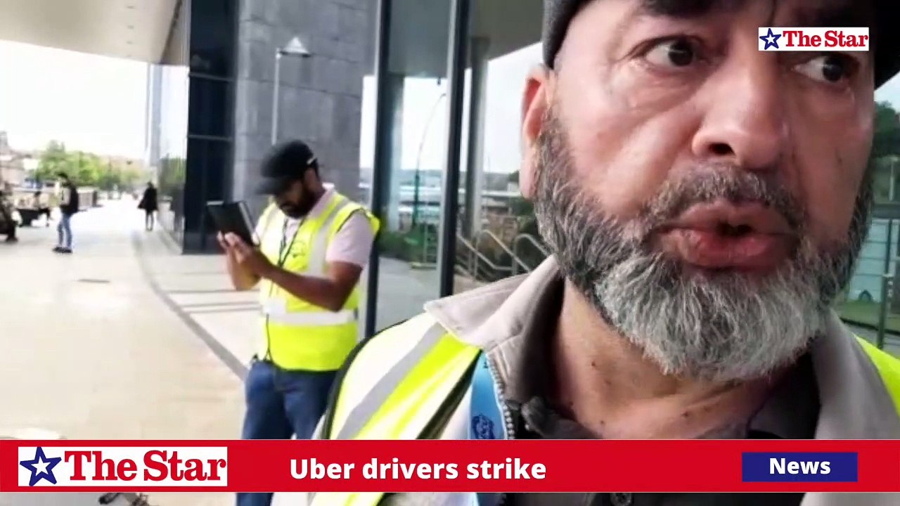 Uber drivers strike in Sheffield Tuesday September 28th 2021