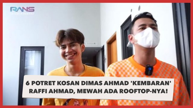 6 Potret Kosan Dimas Ahmad 'Kembaran' Raffi Ahmad, Mewah Ada Rooftop-nya!
