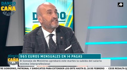 Santiago: 'La subida del SMI va a afectar a más de 70.000 empleos, es un engaño del Gobierno para recaudar más'