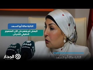 النائبة هالة أبو السعد: البعض لم يفهم حتى الآن المفهوم الحقيقي للتحرش