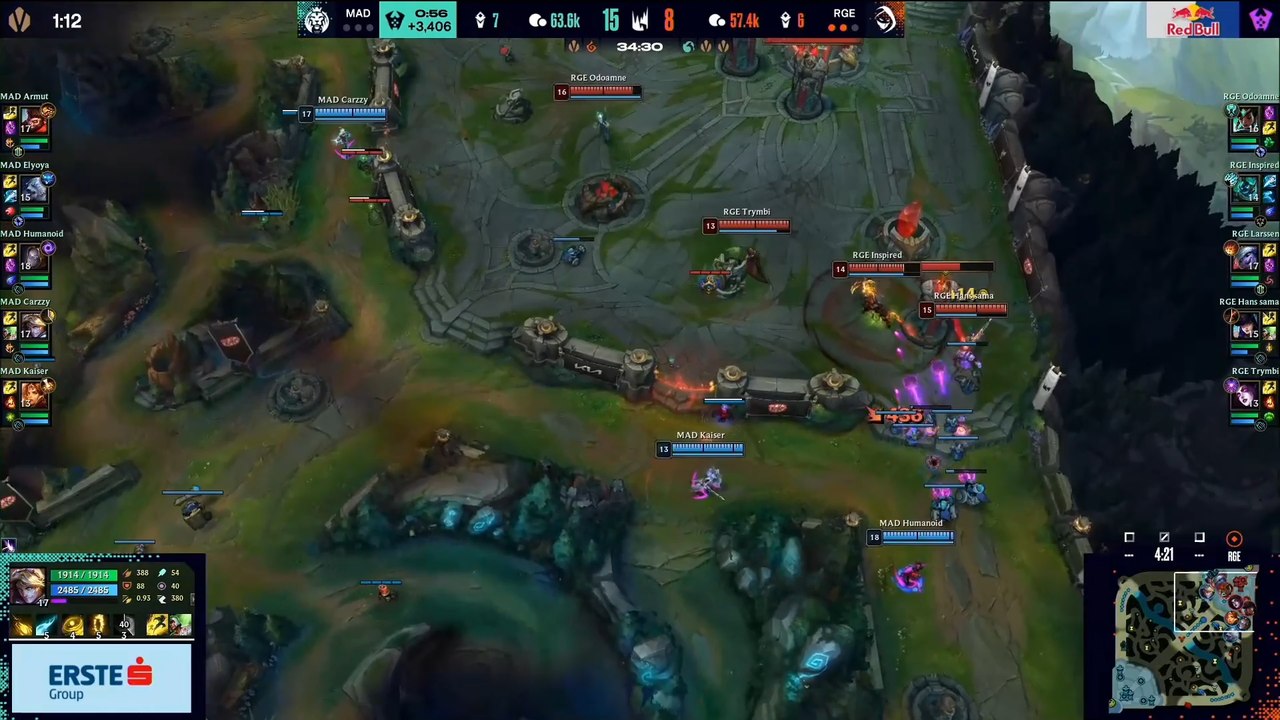 LoL - LEC 2021: MAD Lions gana la LEC y acaba con un turnismo histórico