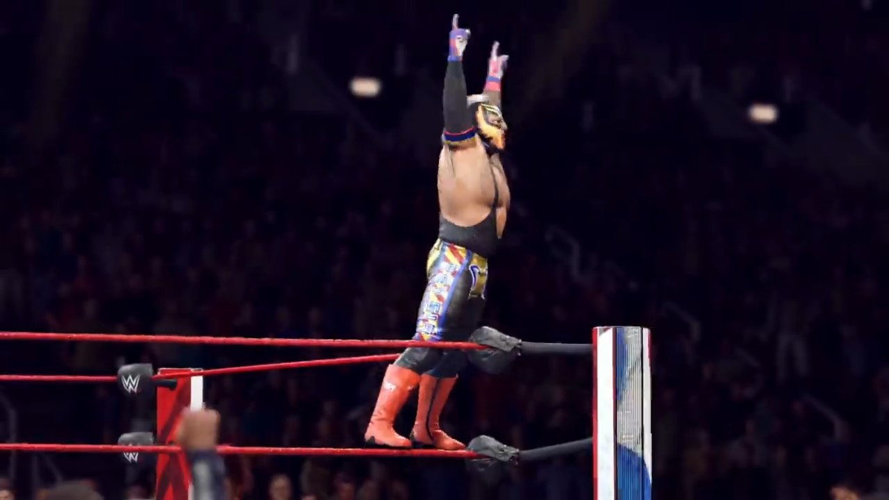 WWE 2K22 estrena su primer tráiler con mucho WrestleMania y Rey Misterio como protagonista