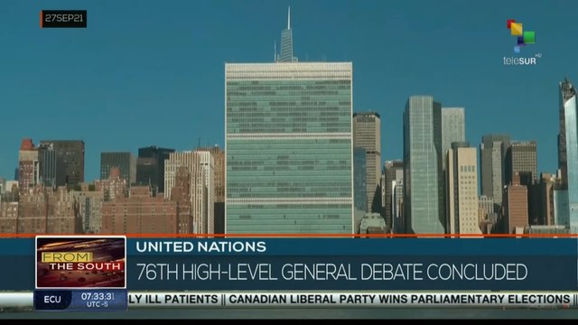General Session of the United Nations General Assembly ends