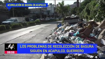 Acapulco sepultado en basura, continúan los problemas de recolección