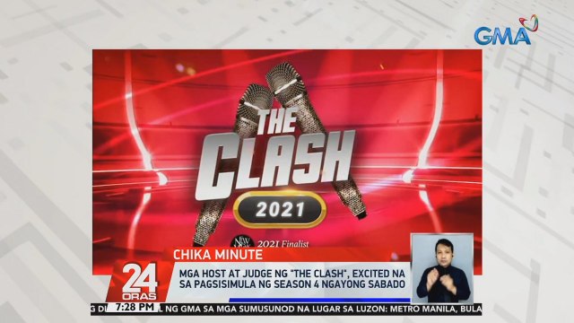 Mga host at judge ng The Clash, excited na sa pagsisimula ng season 4 ngayong Sabado | 24 Oras