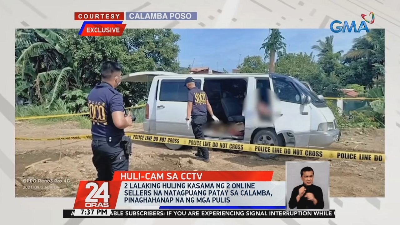 Cops looking for two men last seen with online sellers killed in Calamba | 24 Oras