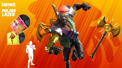 Fortnite: La skin Major Lazer está disponible en la tienda el 23 de abril de 2021