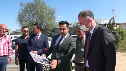 Cerrah’ta 1 Km’lik yeni yol açılıyor