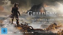 E3 2019 : Greedfall, date de sortie