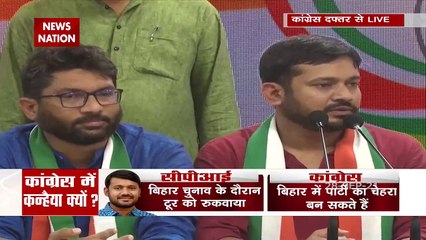Kanhaiya Kumar joins Congress after meeting Rahul