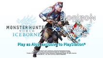 MHW Iceborne Collaboration Horizon Zero Dawn The Frozen Wild