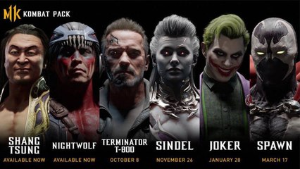 Mortal Kombat 11, Kombat Pass : Tous les personnages dévoilés en vidéo