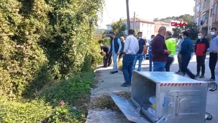 KONTROLDEN ÇIKAN KAMYONET 100 METREDEN UÇTU