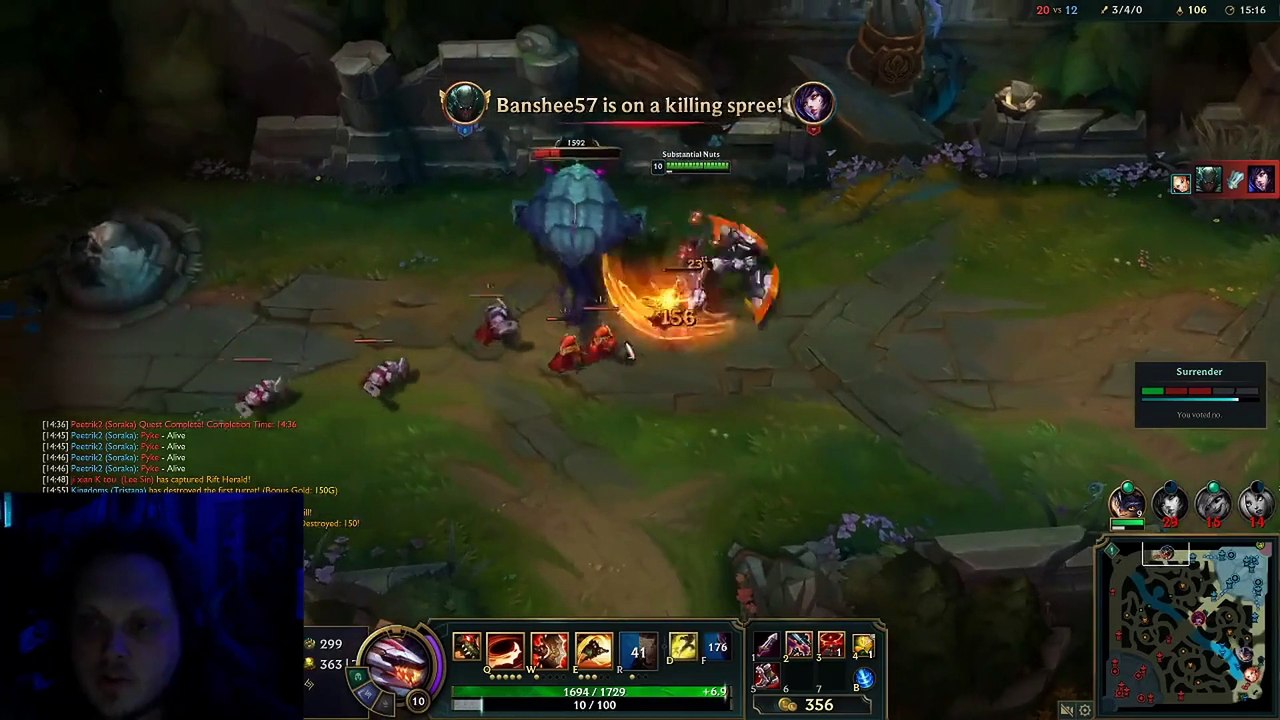 LoL: El Heraldo ninja que nos demuestra uno de los sistemas de seguridad de Riot Games