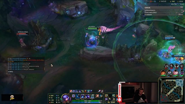 LoL: La Pentakill robada a Jankos por el troleo de un compañero que casi le hace abandonar partida