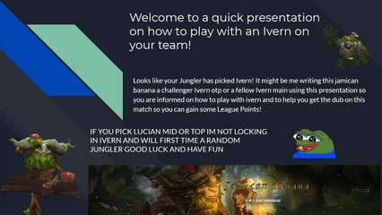 LoL: La genial iniciativa de un jugador de Ivern harto de que nadie entienda su campeón