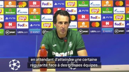 Groupe F - Emery : "On devra se battre si nous souhaitons un bon résultat"
