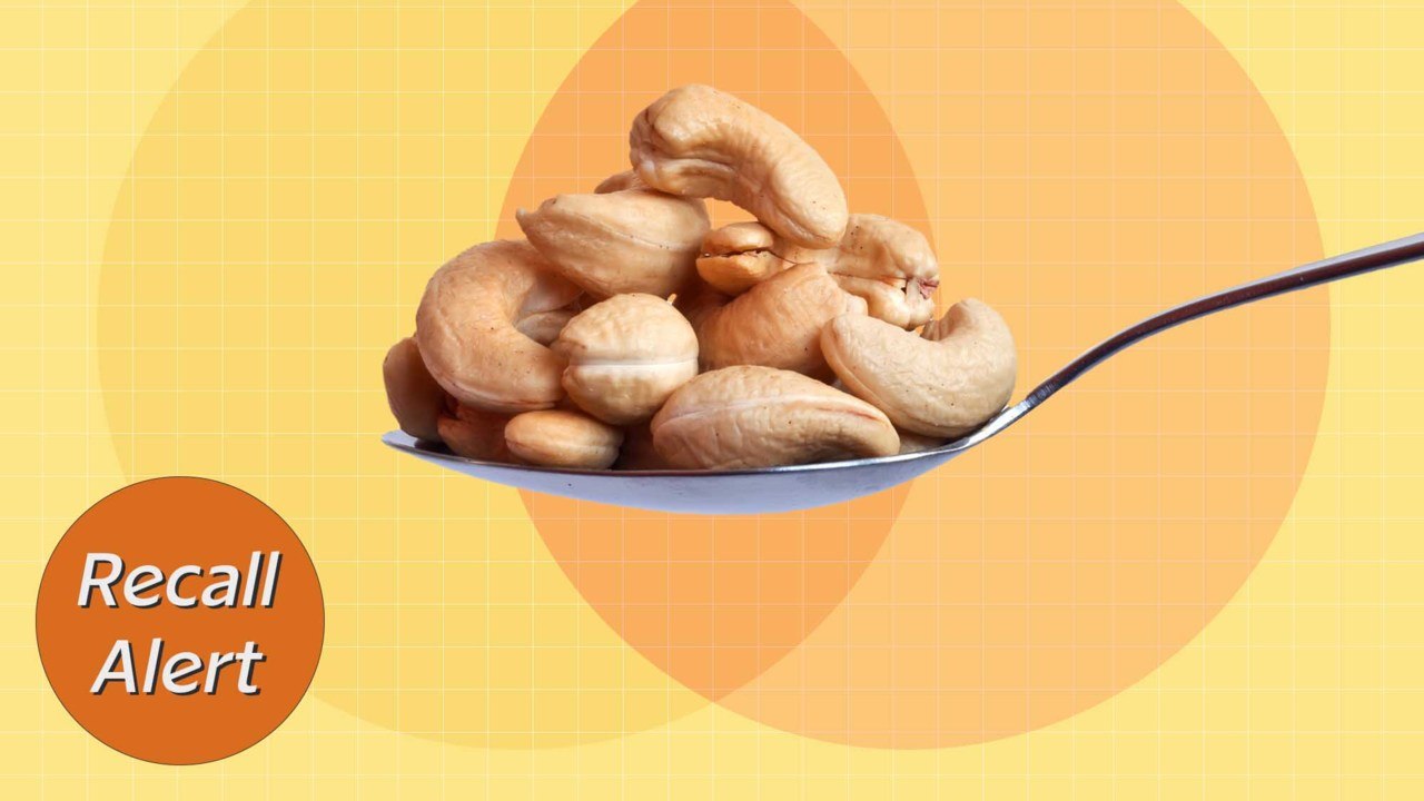 Cashews Recalled in Multiple States Due to Potential Presence of Glass Pieces