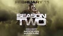 Call of Duty Modern Warfare : heure mise à jour saison 2, trailer et leak de contenu