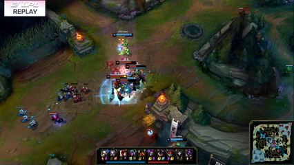 LoL: El increíble combo en pleno partido competitivo que aspira a ser la jugada del año