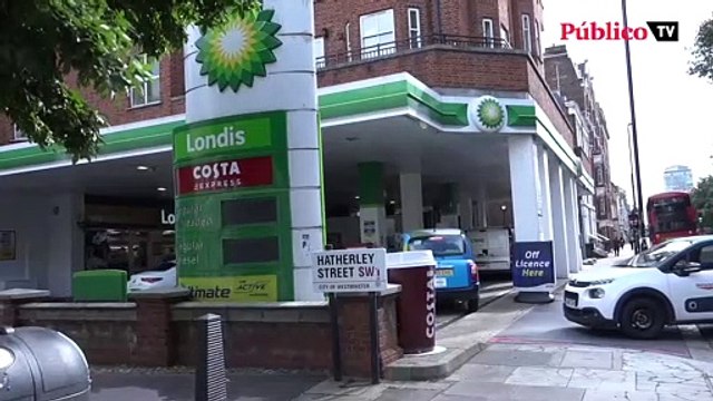 Desabastecimiento de combustible en las gasolineras de Londres