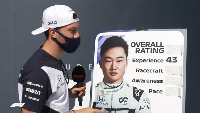 F1 2021 hereda las estadísticas de FIFA: los pilotos intentan adivinar y reaccionan al ver su media