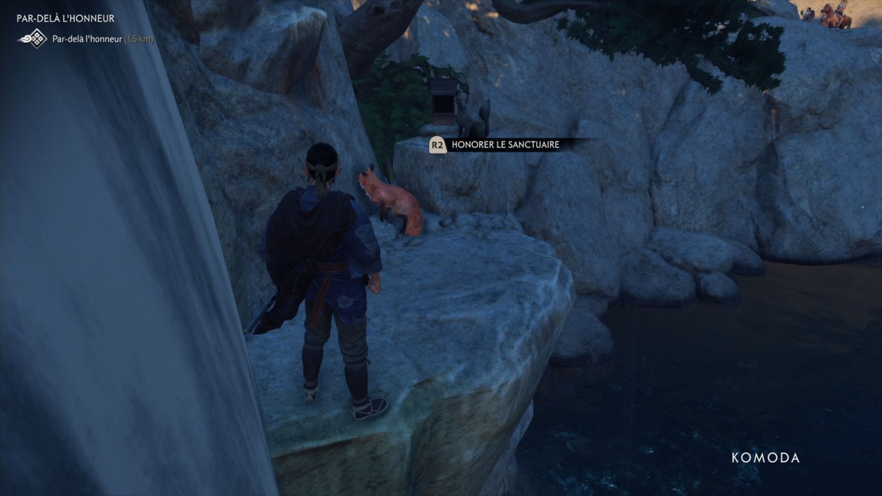 Soluce Ghost of Tsushima : Position des terriers de renard & sanctuaires d'Inari