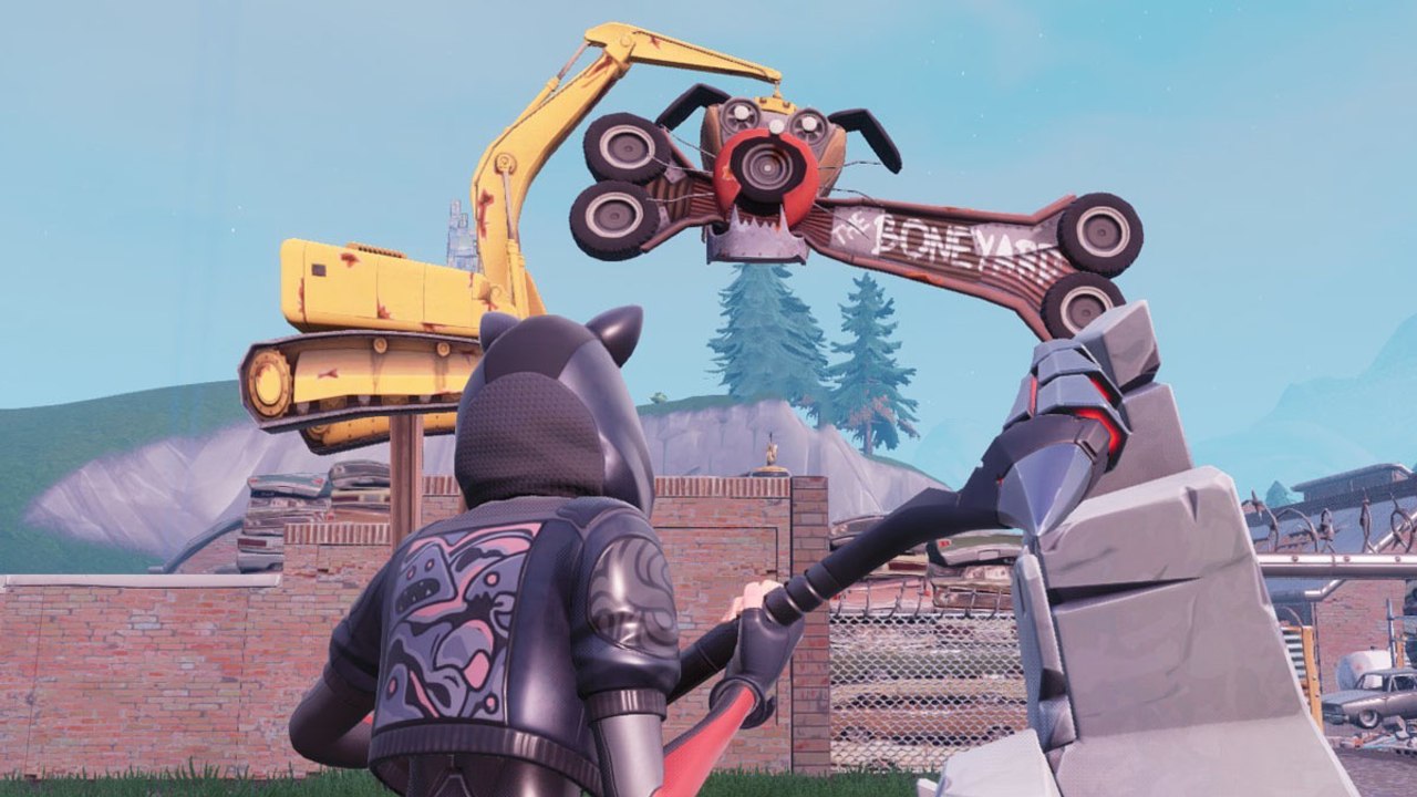 Fortnite : danser sur un cadran solaire, tasse de café, tête de chien