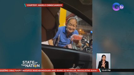 Lolo na candy vendor at suki niya noon, may sweet reunion | SONA