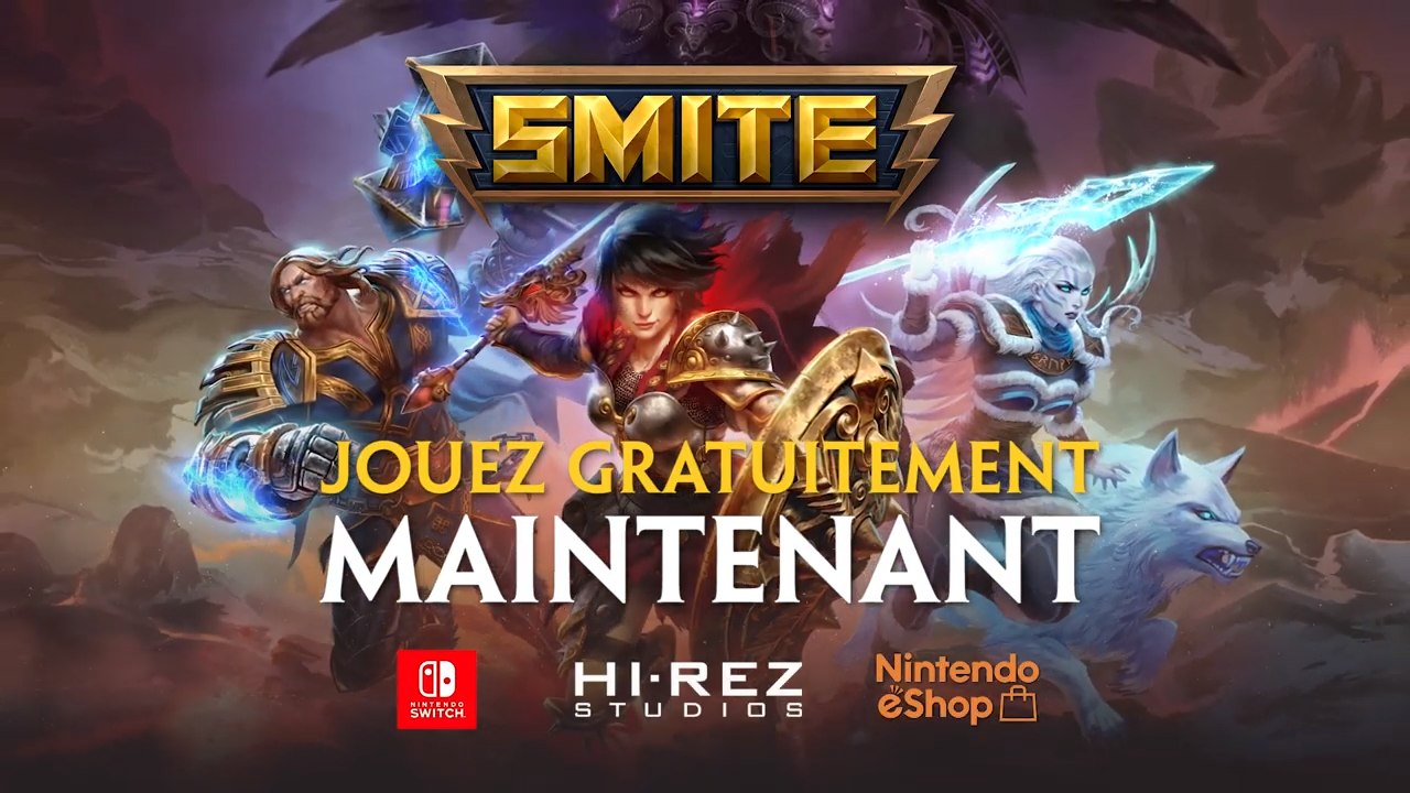 SMITE arrive sur Nintendo Switch