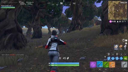 Fortnite : des cendres et de la fumée sortent du sol à Wailing Woods