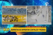 Hinchas se enfrentan en VES: vecinos temen denunciar por amenazas de barristas