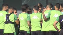 El Betis prepara el partido de este jueves contra el Ferencvaros en Europa League