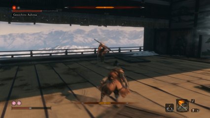 Guide Sekiro Shadows Die Twice : Genichiro Ashina, boss, soluce, astuce