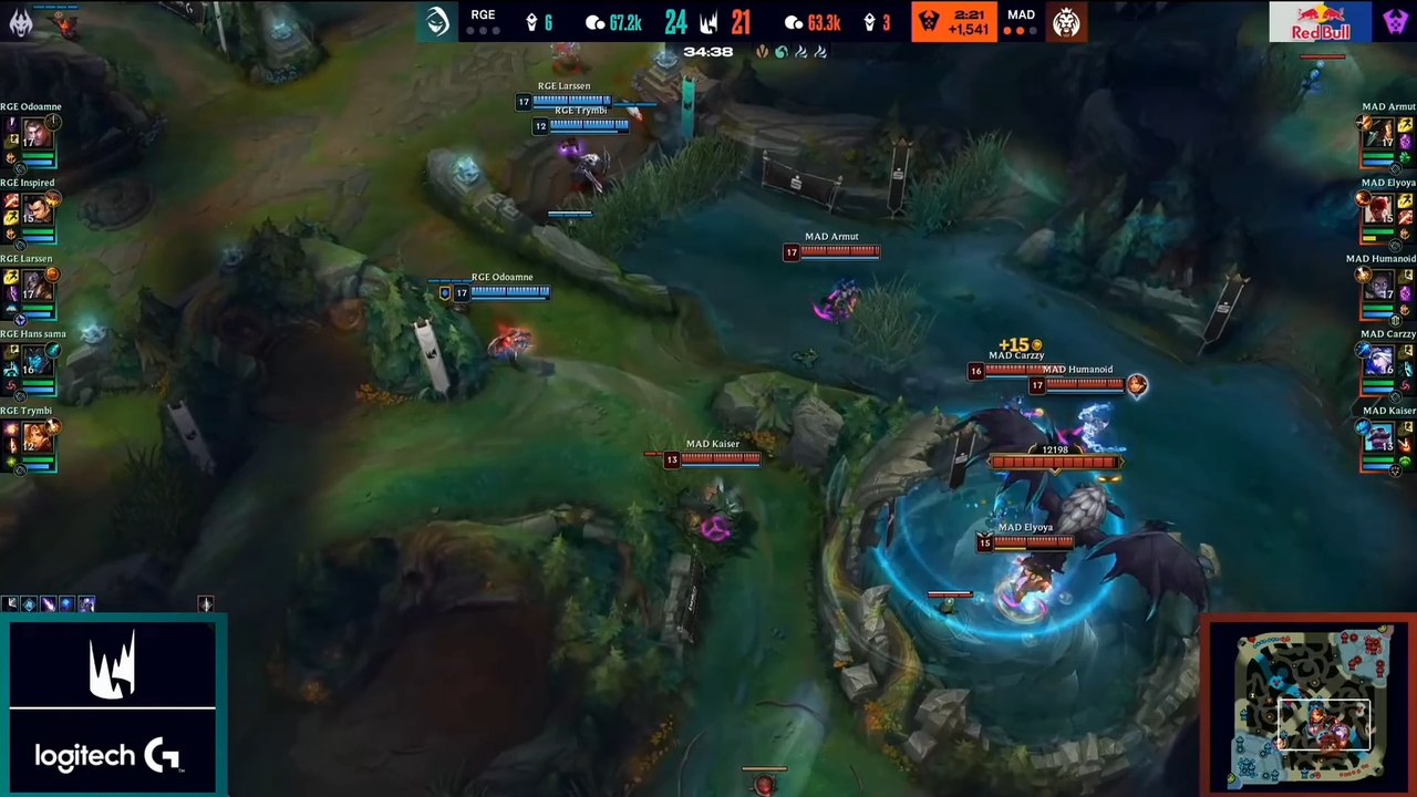 LoL - MAD Lions confirma su mejor temporada: favorito al título en LEC y ya en grupos de Worlds
