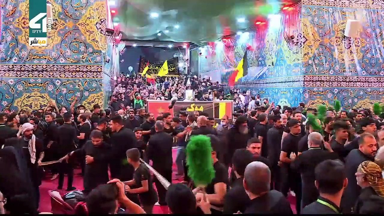 مراسيم زيارة الاربعين مباشر كربلاء المقدسة يوم 20 صفر 1443