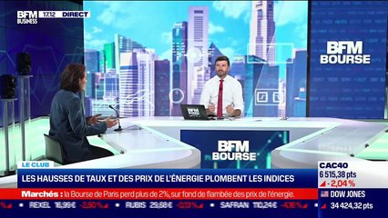 Les hausses de taux et des prix de l'énergie plombent les indices - 28/09