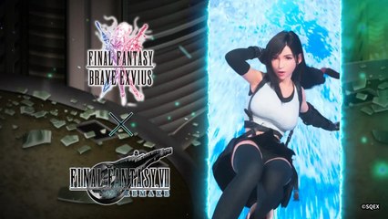 Tifa de Avalancha, de FF7R, ya está disponible en Final Fantasy Brave Exvious