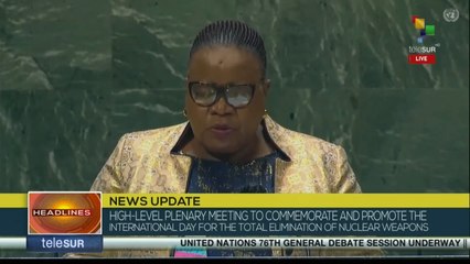 “We are facing challenges in the commitment to achieve a world free of nuclear weapons”