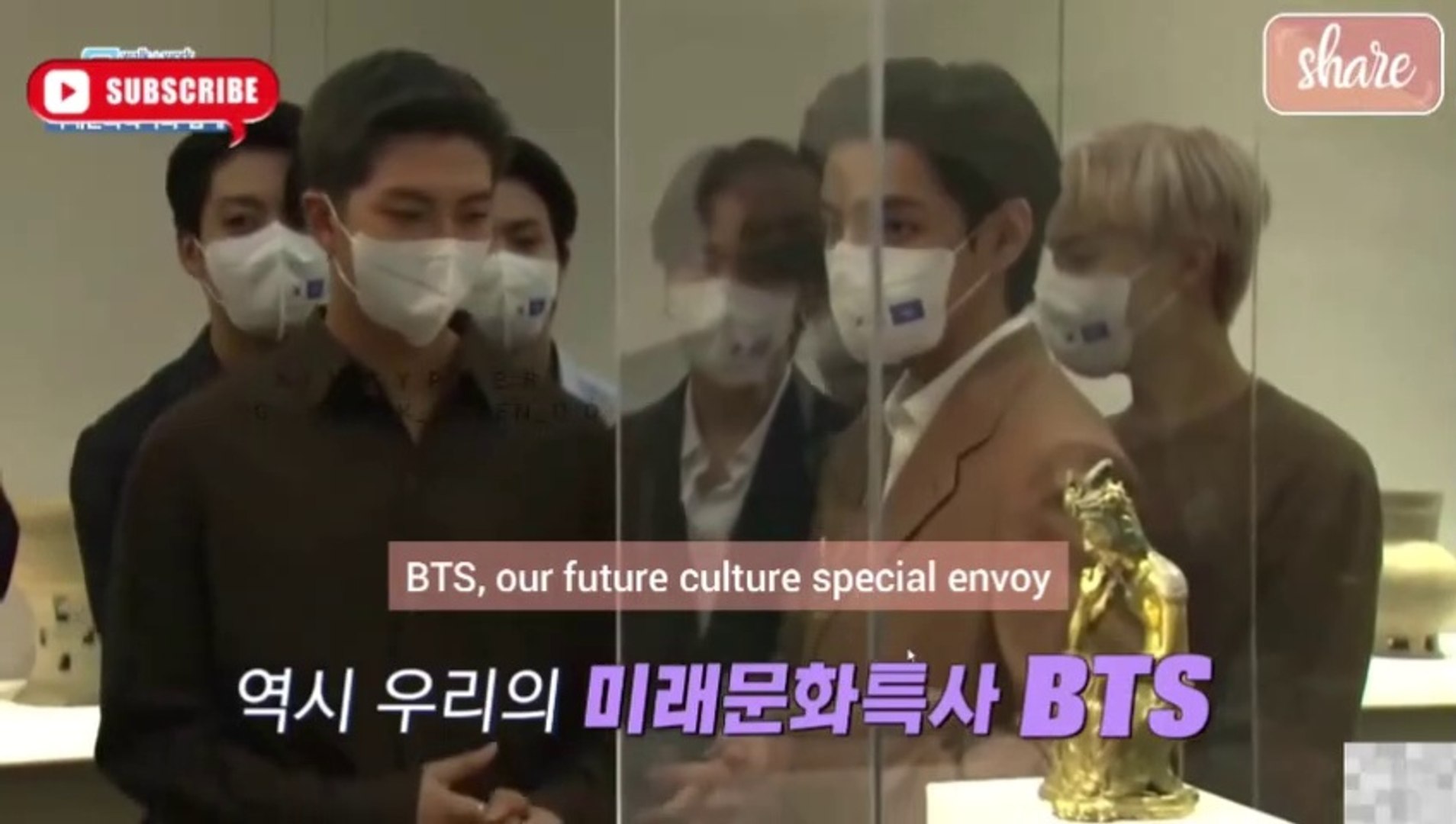 ENG SUB] BTS WITH SOUTH KOREA'S FIRST LADY AT MET ART MUSEUM! - video  Dailymotion
