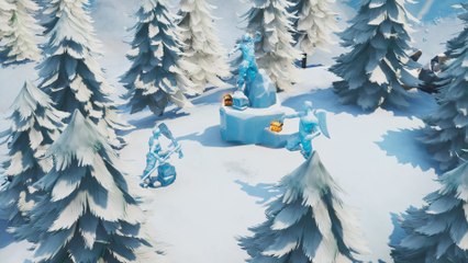 Fortnite : danser entre trois sculptures de glace, défi semaine 8