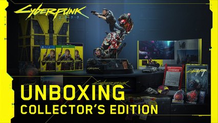Cyberpunk 2077 : édition collector, précommande, contenu, unboxing